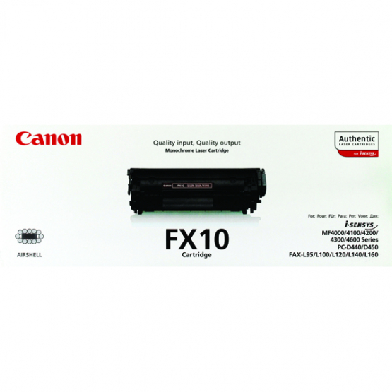 Canon Fax Black Toner Cartridge (0263B002) 
